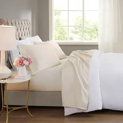 Kirkland's Rich Cooling Cotton King Sheet Set In White
