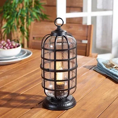 Kirkland's Rigel Black Outdoor Table Lamp