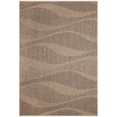 Kirkland's Rolling Hills Indoor/outdoor Area Rug In Brown