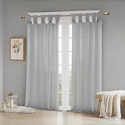 Kirkland's Rosette Tab Top Curtain Panel In Multi