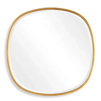 Kirkland's Round Frame Beveled Wall Mirror In Gold