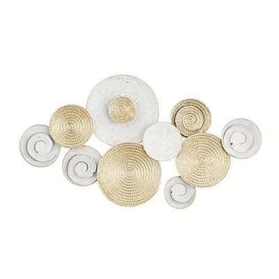 Kirkland's Round Layered Plates Wall Sculpture In Multi