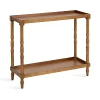 Kirkland's Rustic Bellport Console Table In Brown