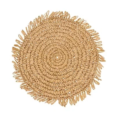 Kirkland's Rustic Raffia Placemats In Brown