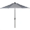 Kirkland's Safavieh Gray Stripe Tilt 9 Ft. Outdoor Umbrella In Multi