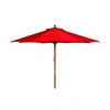 Kirkland's Safavieh Red 9 Ft. Eucalyptus Outdoor Umbrella In Red