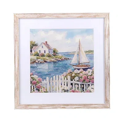 Kirkland's Sailing On The Coast Framed Art Print In Multi