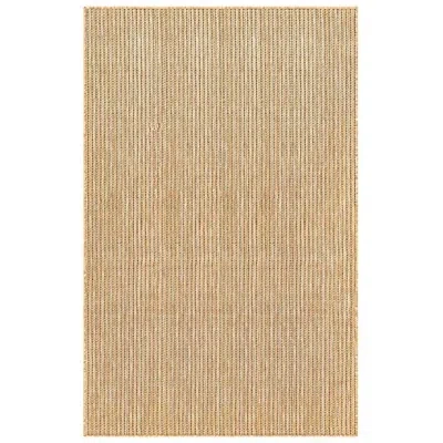 Kirkland's Sand Intertwine Indoor/outdoor Area Rug In Brown