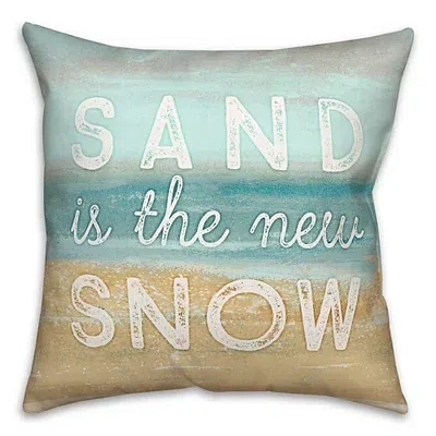 Kirkland's Sand Is The New Snow Pillow In Multi