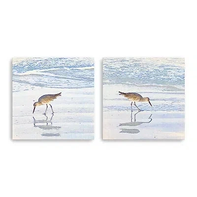 Kirkland's Sandpiper Dreams Canvas Art Prints In Blue