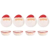 Kirkland's Santa Face Plates & Bowls In Multi