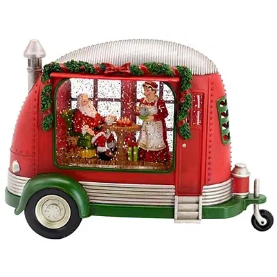 Kirkland's Santa In Camper Snow Globe In Multi