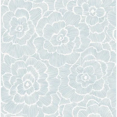 Kirkland's Saraya Peel & Stick Wallpaper In Blue