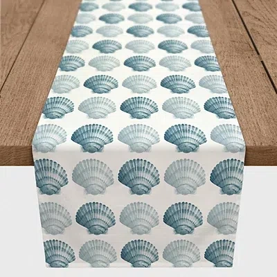 Kirkland's Scallop Seashells Table Runner In Multi