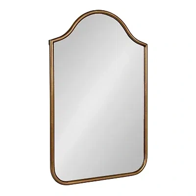 Kirkland's Scalloped Arch Fellows Wall Mirror In Gold