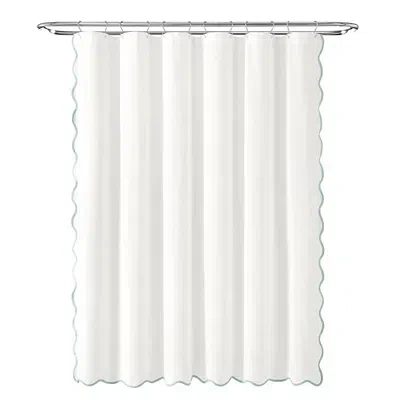 Kirkland's Scalloped Coastal Shower Curtain In Multi