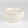 Kirkland's Scalloped Stoneware Cereal Bowl In White