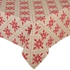 Kirkland's Scandinavian Snowflake Tablecloth In Multi