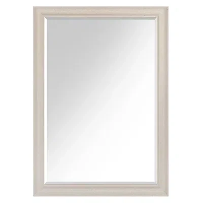 Kirkland's Scoop Frame Profile Wall Mirror In White