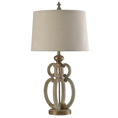 Kirkland's Sculpture Table Lamp In Multi