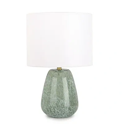 Kirkland's Sea Glass Table Lamp In White