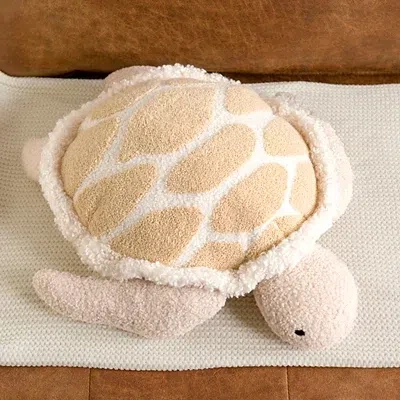 Kirkland's Sea Turtle Boucle Pillow In Multi