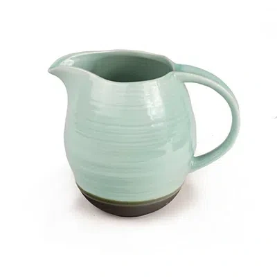 Kirkland's Seafoam And Onyx Serving Pitcher In Blue