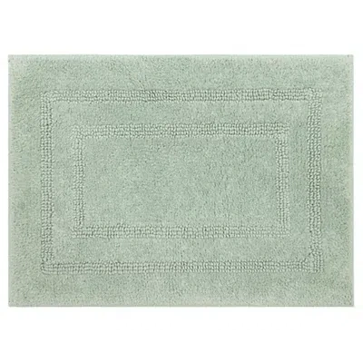 Kirkland's Seaglass Reversible Cotton Bath Mat In Green