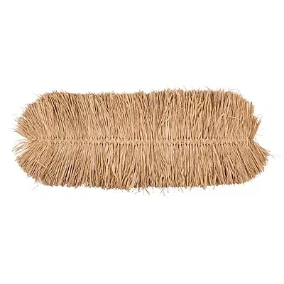 Kirkland's Seagrass Fringe Table Runner In Brown