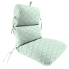 Kirkland's Seagreen Geometric Outdoor Chair Cushion In Green