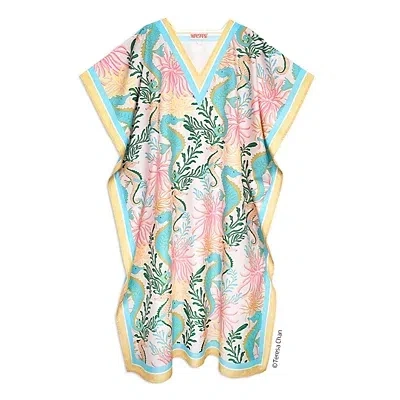 Kirkland's Seahorses One Size Caftan