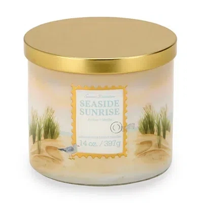 Kirkland's Seaside Sunrise 3-wick Jar Candle In Multi