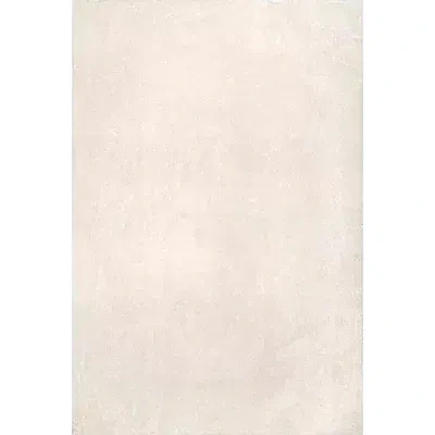 Kirkland's Shag Washable Area Rug In White