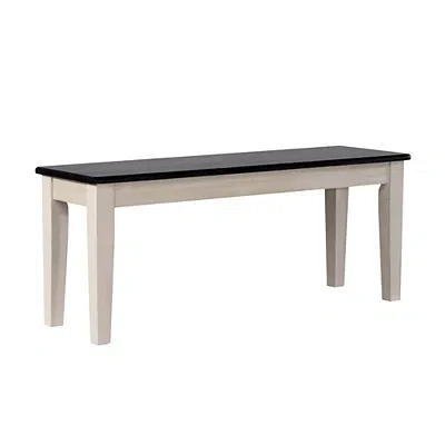Kirkland's Shaker Dining Bench In White