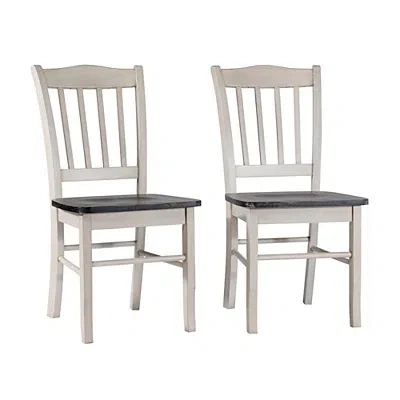 Kirkland's Shaker Dining Chairs In White