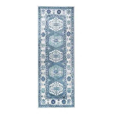 Kirkland's Shary Washable Runner In Blue