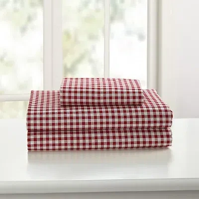 Kirkland's Sheet Set In Red