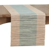 Kirkland's Shimmer Banded Table Runner In Multi