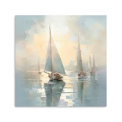 Kirkland's Silent Sailing Canvas Art Print In Blue