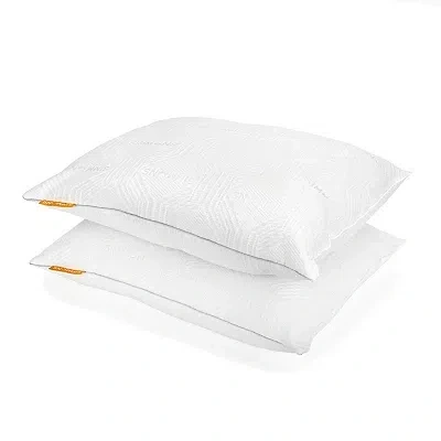 Kirkland's Simmons Cool Knit Standard Bed Pillows In White