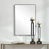 Kirkland's Simple Frame Rectangle Wall Mirror In Black