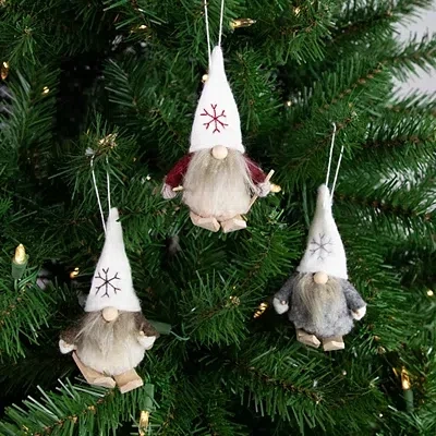 Kirkland's Skiing Gnome Ornaments In Multi