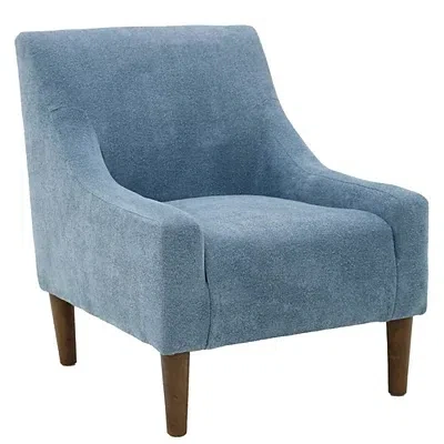 Kirkland's Sky Blue Upholstered Shea Accent Chair