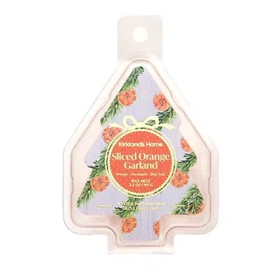 Kirkland's Sliced Orange Garland Tree Shaped Wax Melts In White
