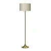 Kirkland's Soft Gold Metal Candlestick Floor Lamp In Multi