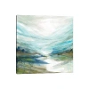 Kirkland's Soft River Reflection Canvas Art Print In Multi