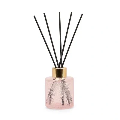Kirkland's Solaris Embossed Diffuser Set In Pink