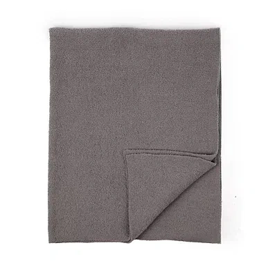 Kirkland's Solid Cloud Throw In Gray