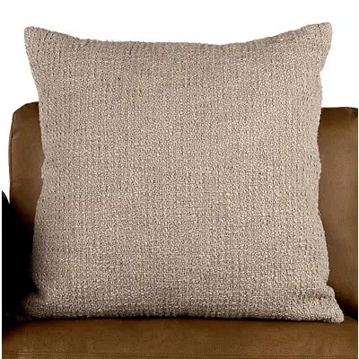 Kirkland's Solid Gray Woven Oversized Pillow