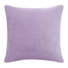 Kirkland's Solid Lilac Velvet Throw Pillow In Purple